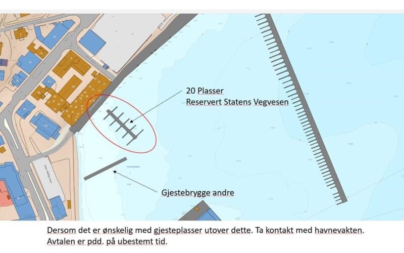 Harstad havn KF har inngått avtale med SVV på utleie av båtplasser